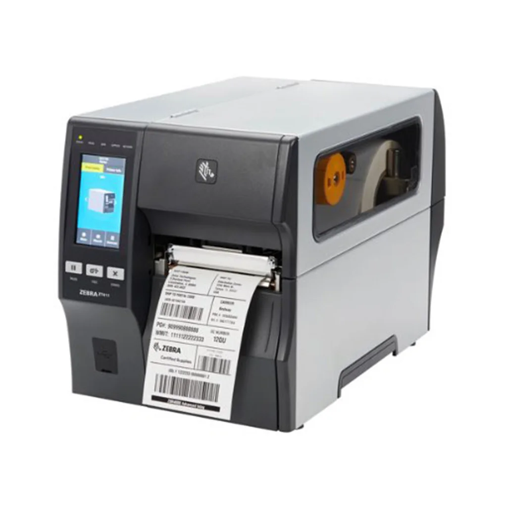 

Original Brand New 203DPI Thermal Transfer & Direct Thermal Industrial Printing Rugged Durability ZT411 Barcode Printer