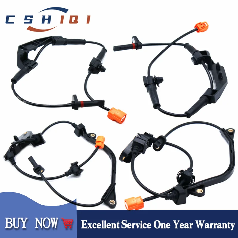 

4PCS ABS Wheel Speed Front Rear Left Right Sensor For HONDA Odyssey 57475-SFJ-J02 57470-SFJ-J02 57455-SFJ-J02 57450-SFJ-J02