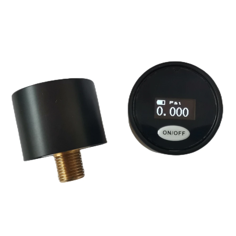 28mm Diameter Digital Air Pressure Gauge M8x1 M10X1 Manometer 4500PSI For Hatsan pressure vacuum gauge