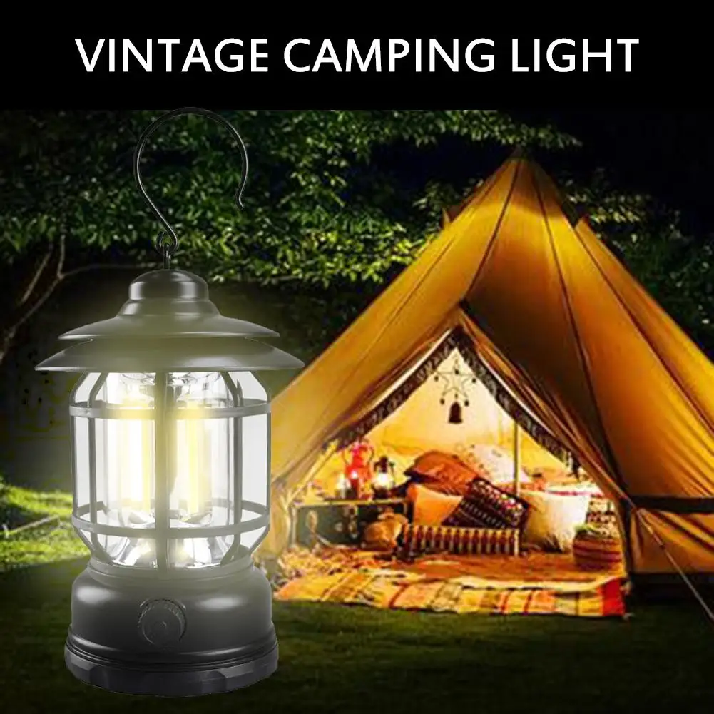 Cob Camping Light: Portable Telescopic Led Outdoor Tent Light For Emergency  Hooks & Fishing Lanterns - Temu Germany