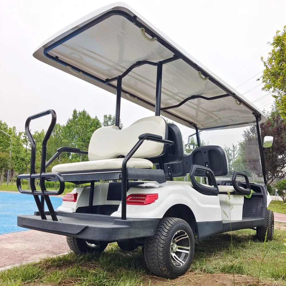 Qualità Europea 48V/60V/72V 4000W Motore Elettrico Fuoristrada Golf Car Golf Club Carrelli Con 2 4 6 8 10 Posti