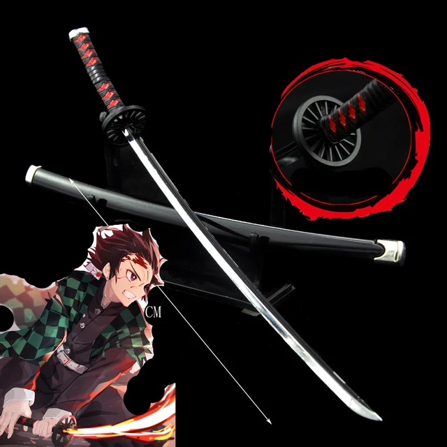 Demon Slayer 25cm Katana Sword Metal Ghost Killer Cosplay Props Anime Peripheral Decor japanese katana,mini katana,cold weapon toy,sword toy