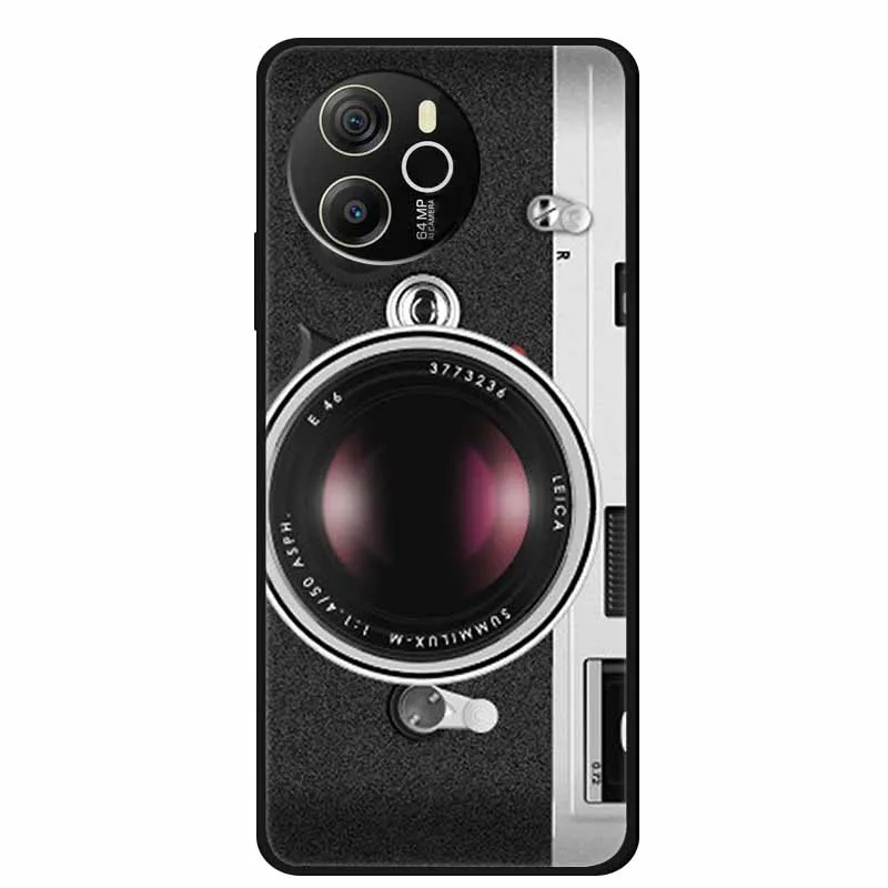 Animal Painted Soft TPU Silicone Back Cover - Fashionable Phone Case