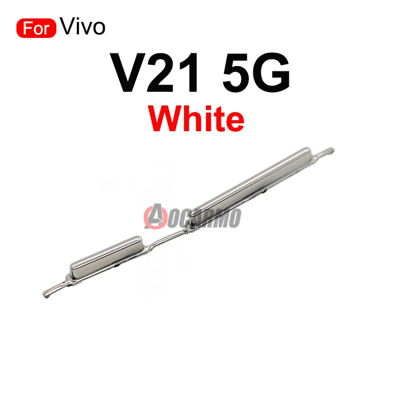 Side Button For VIVO V21 4G 5G Power Volume Up And Down Key Replacement Part