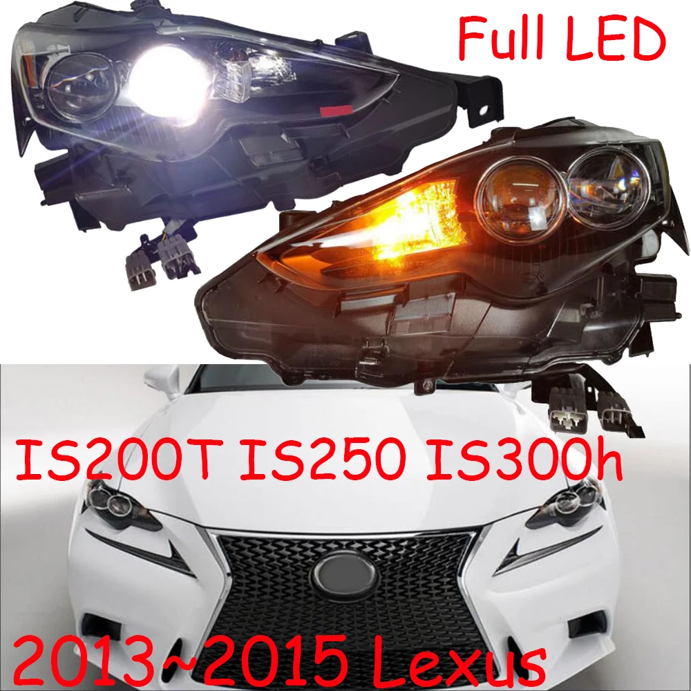 

Автомобильный бампер, фара для Lexus, фара is200 is250 is300h 2013 ~ 2015y, светодиодный автомобильные аксессуары, фара для lexus, противотуманная фара
