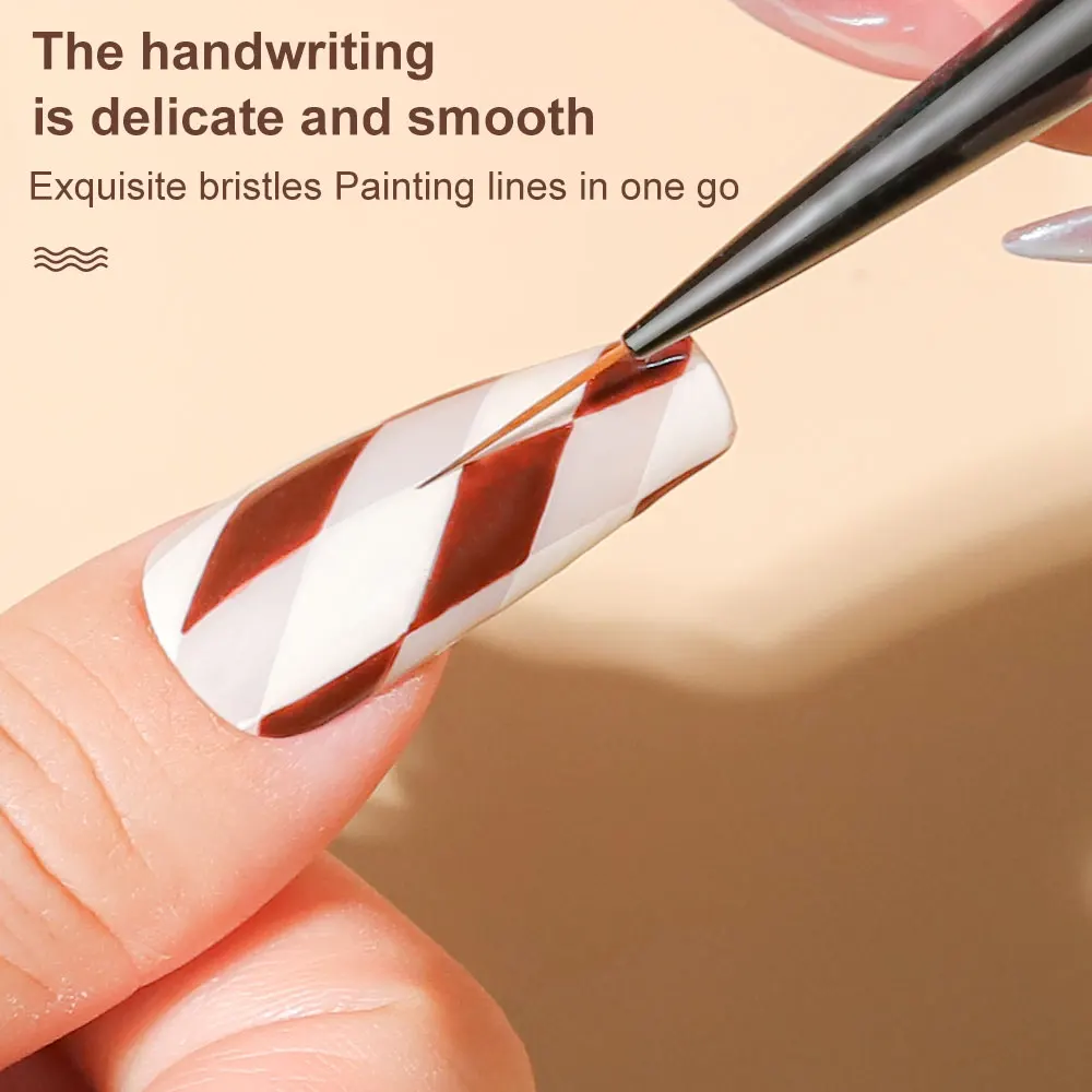 UV Gel Nail Brush Liner DIY Painting Pen Manicure Acrylic Drawing Brush for Nail Art Design Nails Tip Display Painting Tool 9PCS nail art pen manicure brush paint brush nail art brush