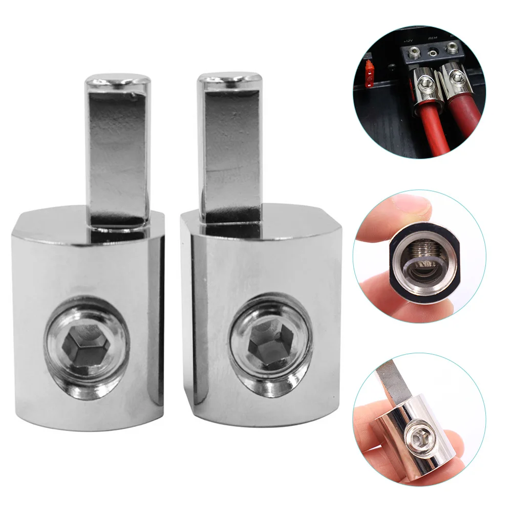 Input Adapter Ground Amp Wire Reducer Sma 0 Gauge Kit Car Audio Power