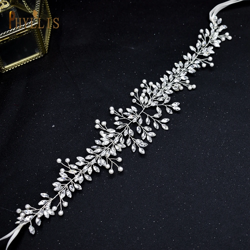 SA301 Rinestone Bridal Belt Wedding Belt Formal Dresses Belt  Adult Party Dress Belt Female Maternity Sash Belt Diamond Sash