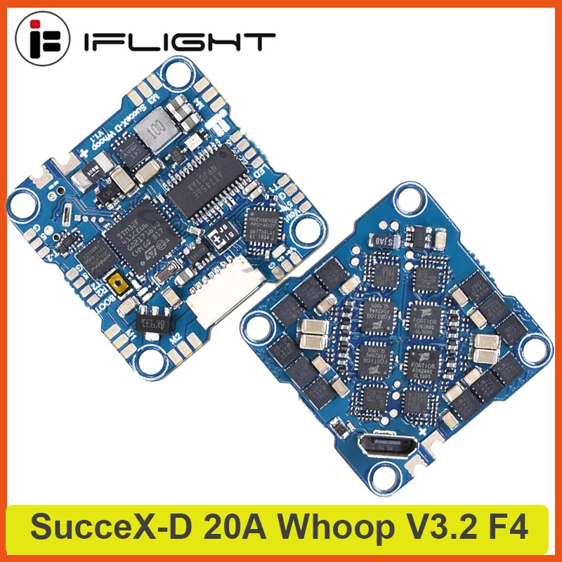 

IFlight SucceX-D 20A Whoop V3.2 F4 AIO Board (BMI270) for ProTek25 FPV Drone Part