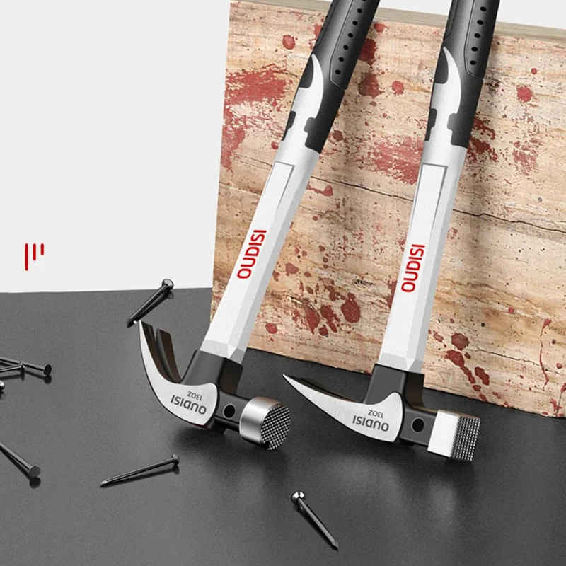 Heavy Claw Hammer 100Z/130Z Nail Hammer Tool Steel Woodworking Striking Tools Magnetic Automatic Nail Suction 2