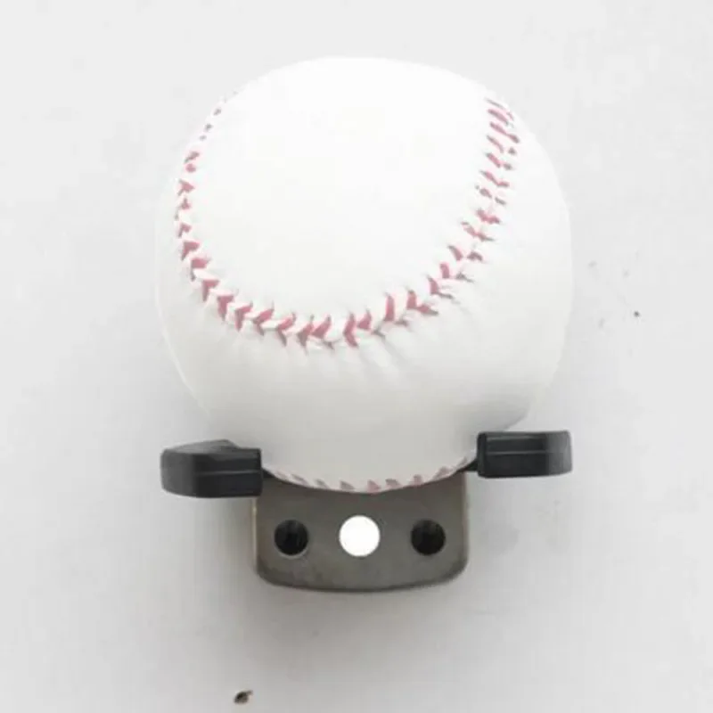 Black Baseball Bat Display Hanger Holder Wall Mount Rack Stand With Mounting Screws For ​Vertical Tennis Universal Rack 1 Set baseball bat