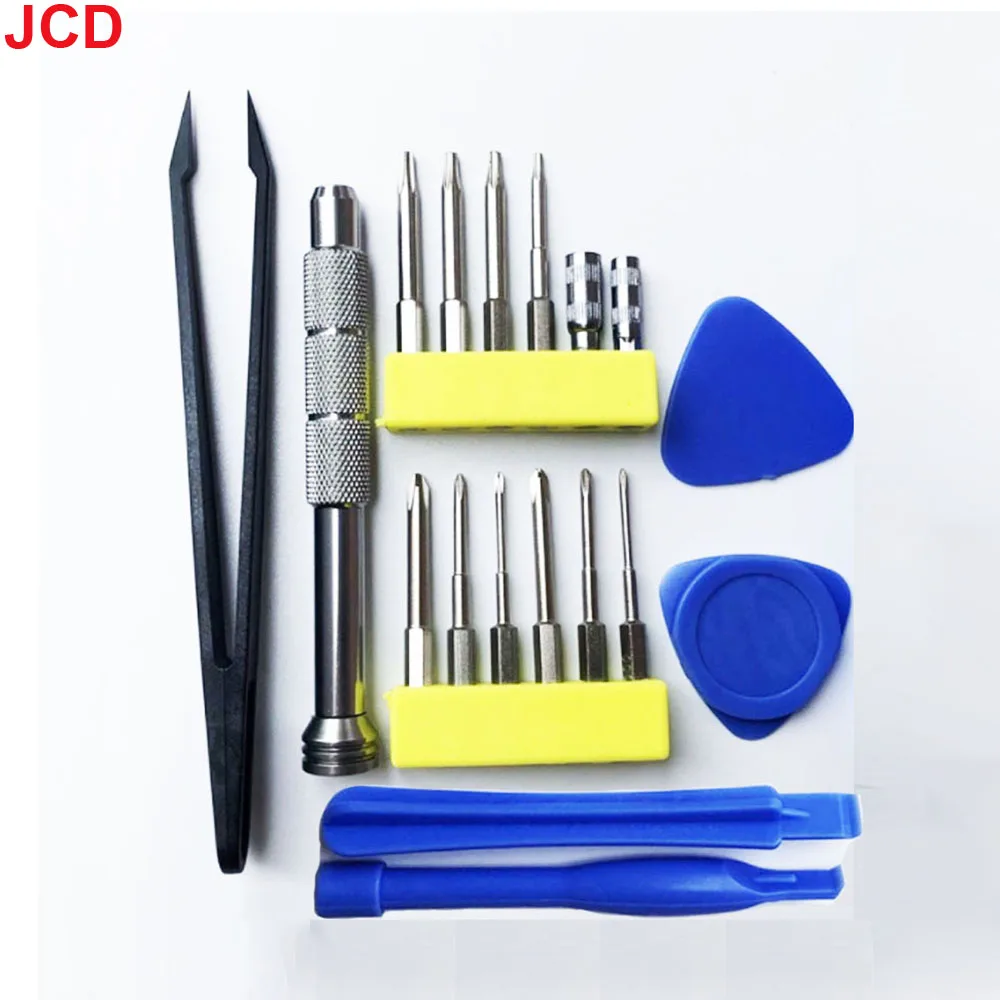 JCD Screwdriver Set Repair Tools Kit For Switch NS New 3DS PS3 PS4 Slim Wii NES SNES DS Lite GBA PSP Gamecube Consoles