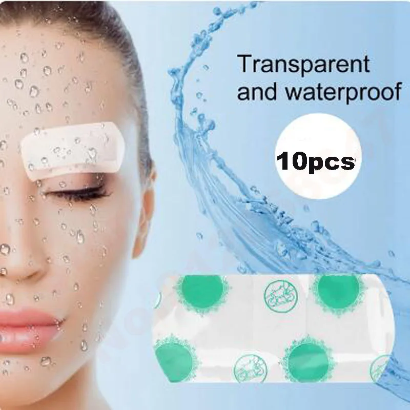

Disposable 10/20pcs Microblading Waterproof Tape Eyebrow Lips Aftercare Paste Protection Makeup Tattoo Supplies