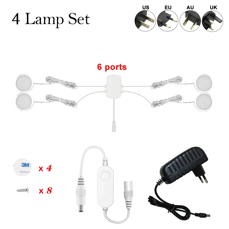 TuyaZigbee3.0SmartLEDUnderCabinetLightingDimmablePuckLightsFullKitForKitchenClosetWardrobeLightBedroomDecor-AliExpress39