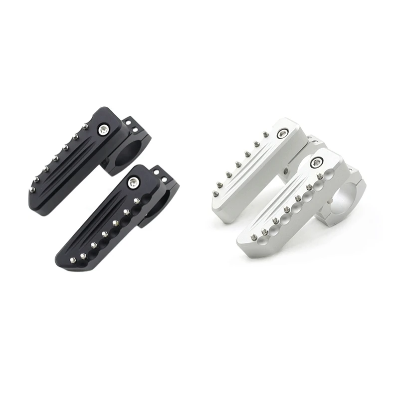 

Motorcycle Highway Front Foot Pegs Folding Footrests Clamps For BMW R1200GS LC R1250GS ADV Adventure 2013-2022