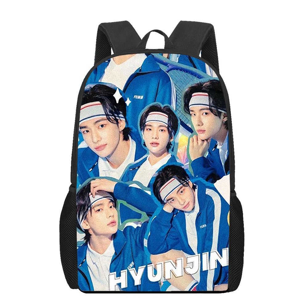 KPOP Stray Kids School Backpack - Backpack Student Travel Bag Fashion Idol  Boys Fans Collection Gift