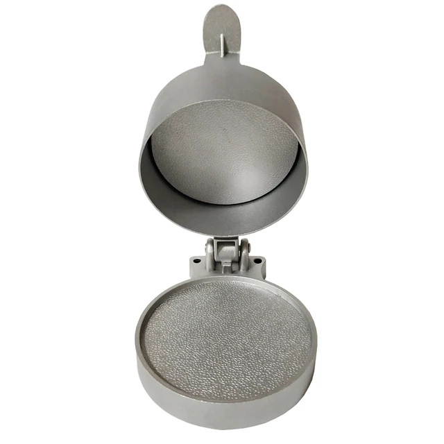 Alumínium Ötvözet Hamburger Húsprés Eszköz Patty Készítői Húsburger Készítő Penész-Minőségű Műanyag Sajtó - Image 3