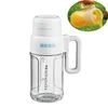 1000ml Electric Juicer Multifunctional Wireless Juicer Cup Blender Portable Drinking Cup Milkshake Blender Juicer Home 1500mAh 1