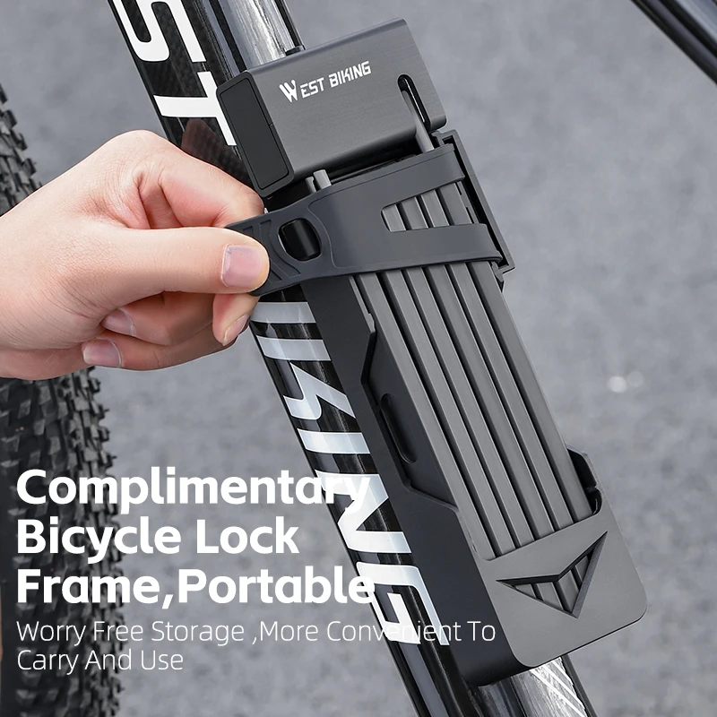 Foldable Bike Lock 3 Key Strong Security Anti-theft Bicycle Lock Heavy Duty Chain Cable Padlock Motorcycle bicycle lock