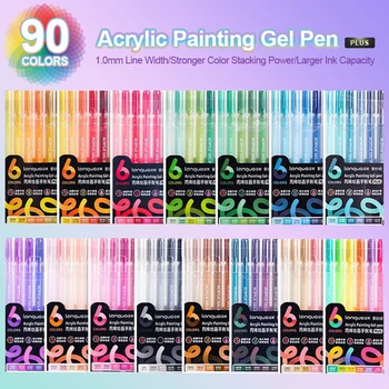 90 Colors Acrylic Pens 1