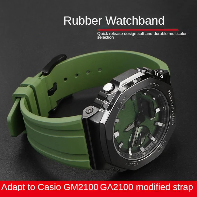Premium Sport Silicone Rubber Watch Strap - Quick Release Bracelet