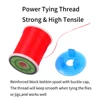 1Spool/3Spools 140D GSP Fly Tying Thread Strong Fly Fishing Binding Line for Saltwater Streamer Pike Bass Flies Jig Hook Lure 4