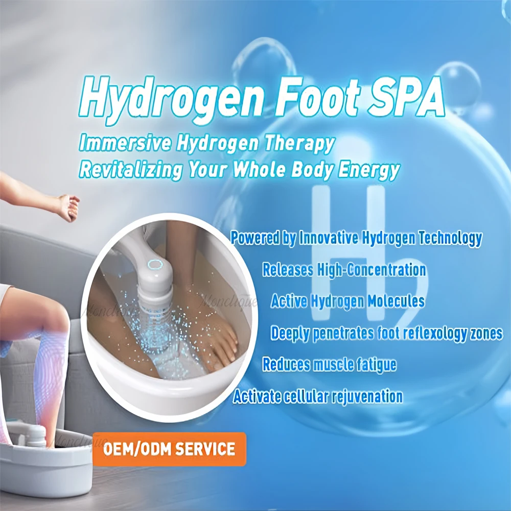 Ionic Foot Bath Detox Machine Portable Foot Massager Home Use Immune Support & Toxin Removal Anti-Fatigue Promotes Good Health