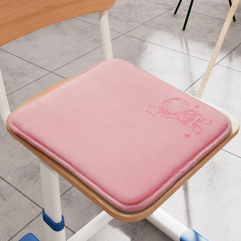 

Chair Cushion Student Classroom Memory Foam Thickened Anti-Skid Cartoon Simple Breathable Study Office Dormitory Stool Cushion