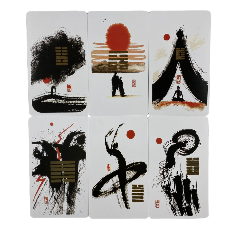 I Ching Tarot Cards Wisdom Of China A 64 Oracle English Visions