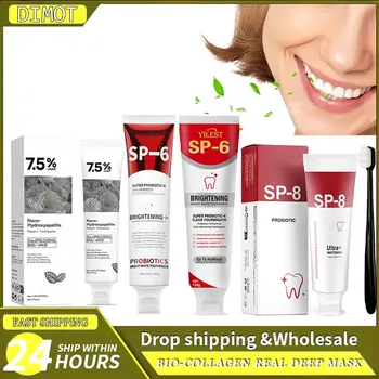 Toothpaste Sp-6 Probiotic Remove Stains Deep Clean Brightening Tooth Fresh Breath Dental Oral Hygiene Health Care 1