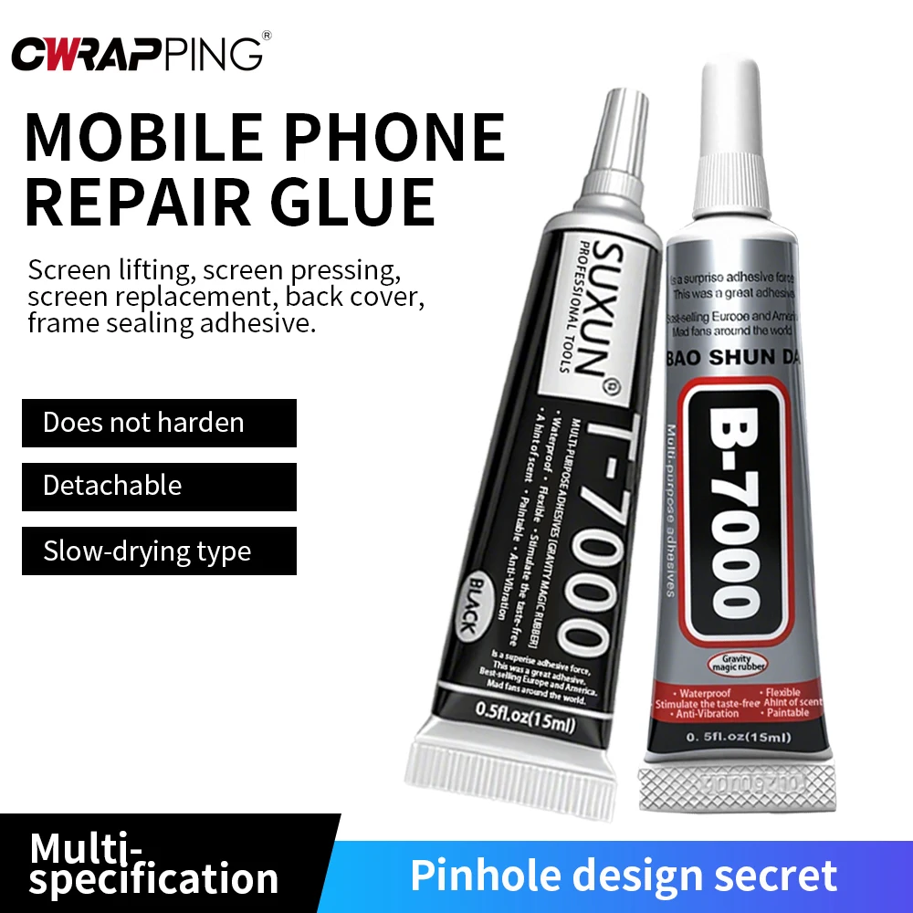 All-Purpose 15ML, 50ML, 110ML Adhesive for Repair & Craft – Strong Bond for Glass, Plastic & More