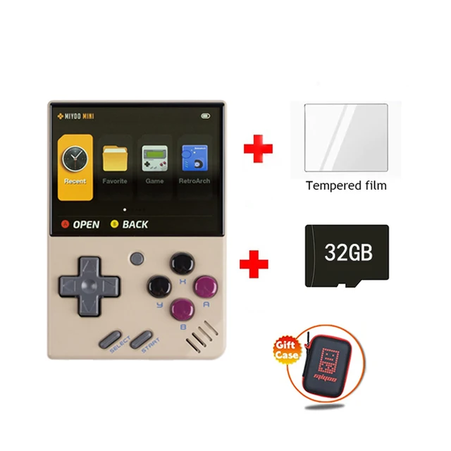 MIYOO MINI V2 Retro Video Game Console 2500 Games Portable Console Retro Arch Linux System Pocket Handheld Game Player Gift 6