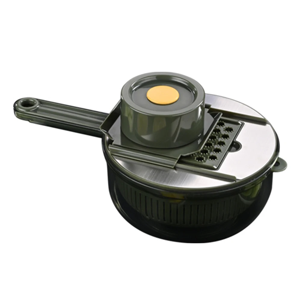 Multifunctional Potato Cutter With 6 Interchangeable Blades Vegetable Chopper