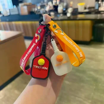 Pickleball Racket Keychain Charm 1