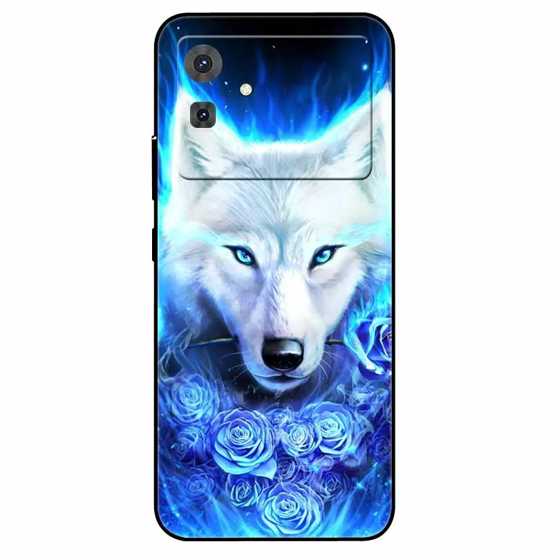 Floral Marble Silicone TPU Soft Phone Case with Cool Print Design