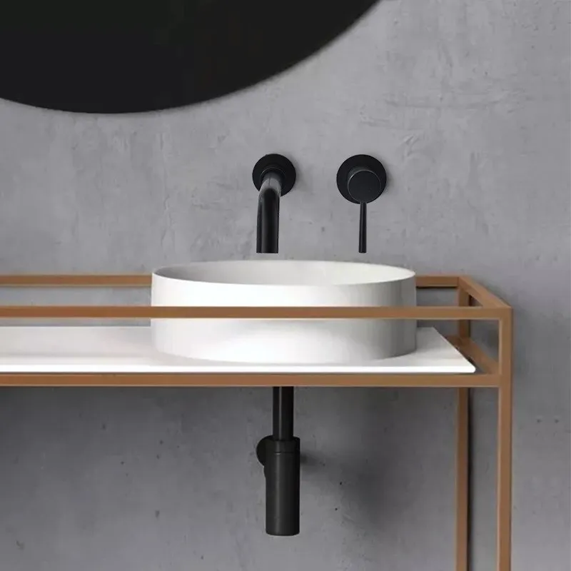 

Matte Black Brass Bathroom Basin Sink Tap Bottle Trap Drain Kit Waste TRAP Pop Deodorization