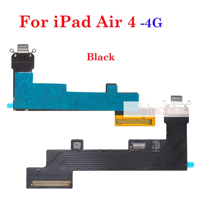 iPad Air 4 Charging Port Flex Cable (4G Version) - Black