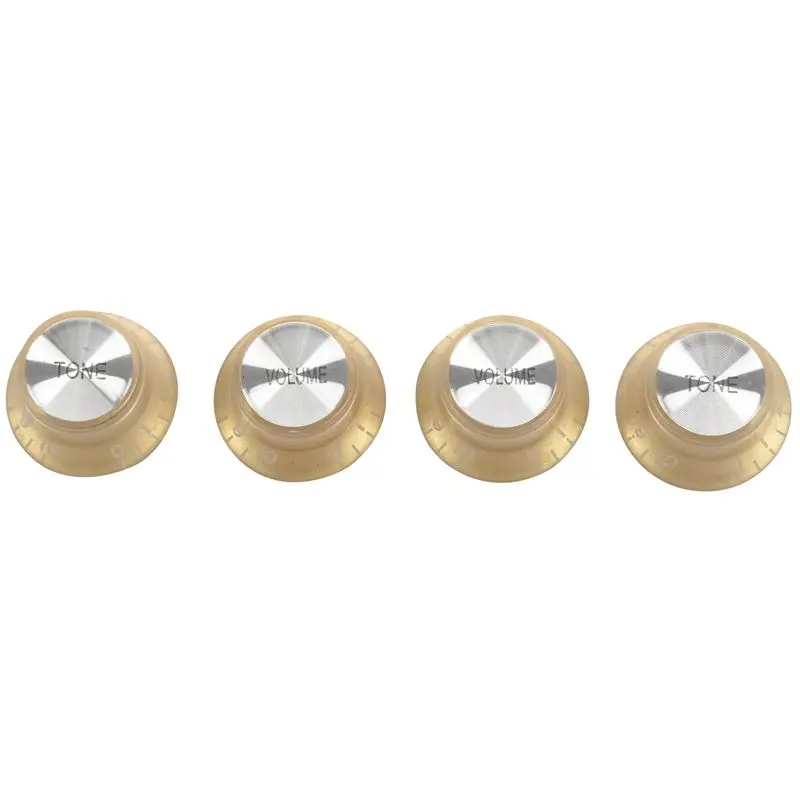 Set Pomello A Cilindro In Oro Per Gibson Per Bottone In Lamina D'Oro Les Paul