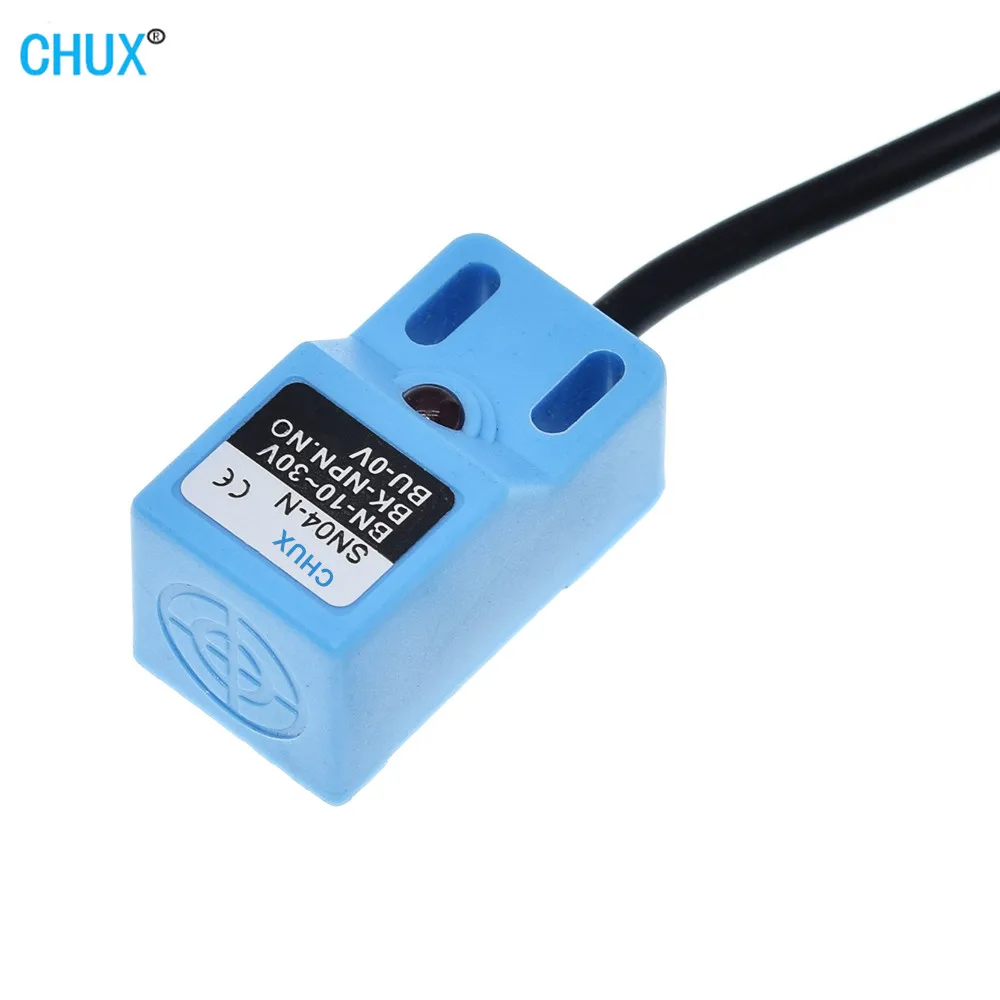 CHUX SN04-N SN04-P SN04-N2 SN04-P2 Square Proximity Switch Sensor NPN PNP NO NC Switches for metal inspection