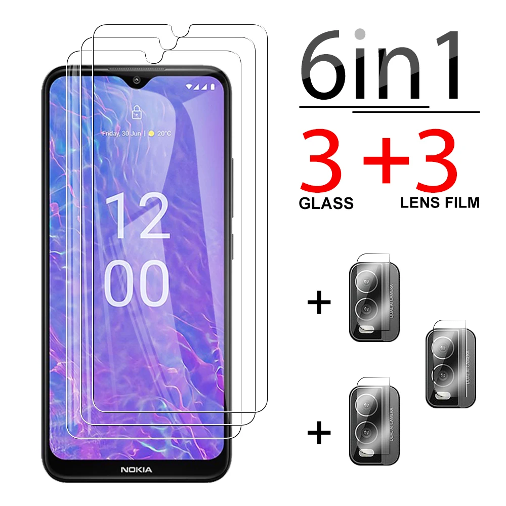 Vetro Protettivo Antigraffio 6 In1 Per Nokia C210 2023 Nokiac 110 G310 Nokiac210 110 4G G 310 310G 5G Protezione Dello Schermo Dell'Obiettivo