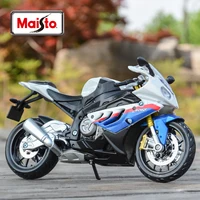 Maisto 1:12 BMW S 1000 RR Die Cast Vehicles Collectible Hobbies Motorcycle Model Toys 1
