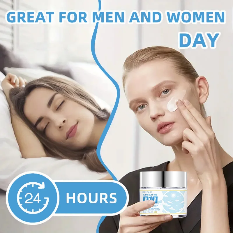 

Afcare Coenzyme Q10 Day Cream Anti-wrinkles Whitening Collagen Face Cream Reduce Fine Lines Firming Moisturising Skin Care 50ML