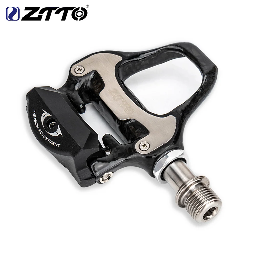 RockBros Pedali Autobloccanti SPD-SL Per Bici Da Strada – Tacchette Incluse, Cromoly Leggero
