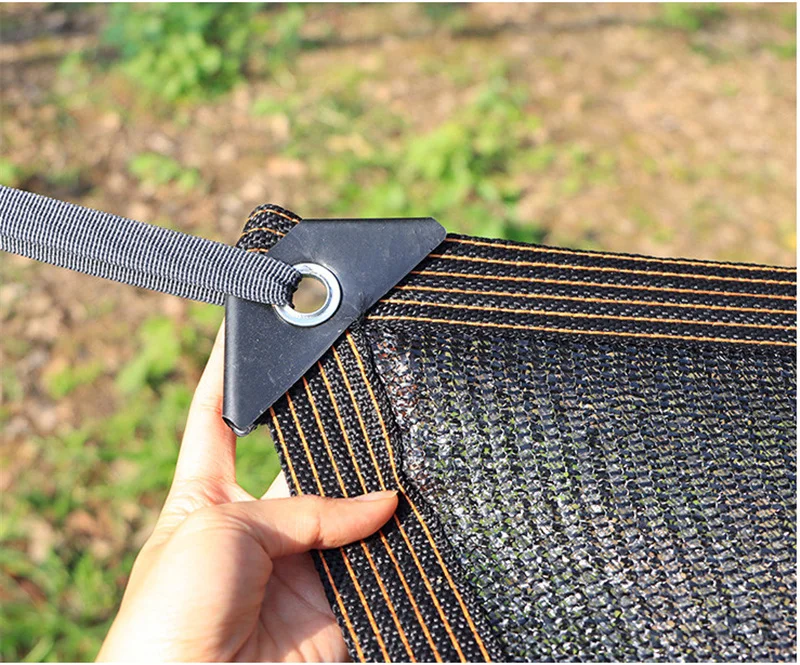 Sunshade Net Various Size HDPE Shade With Hang Hole For Camping Garden Greenhouse Car Roof Shade Cover Awning