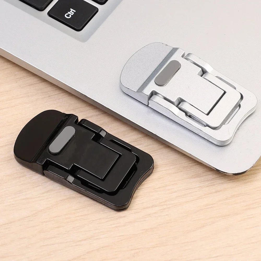 Lenovo 노트북 Macbook Pro Air 노트북 용 금속 접이식 노트북 스탠드 미끄럼 방지 브래킷 홀더 조정 가능한 보이지 않는 냉각 피트