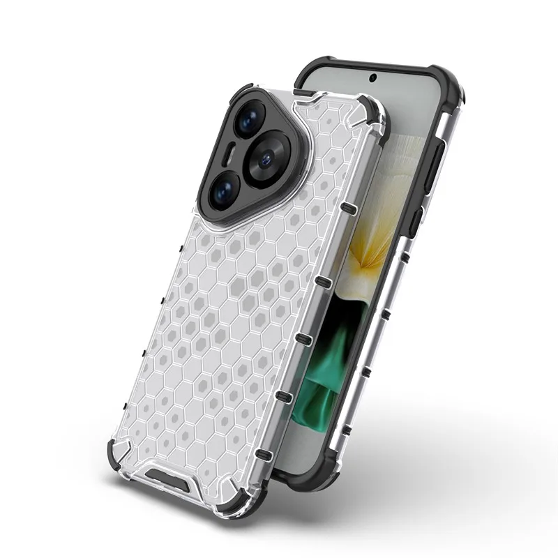 Luxury Shockproof Armor PC Silicone Protective Case - Enhanced Protection and Style