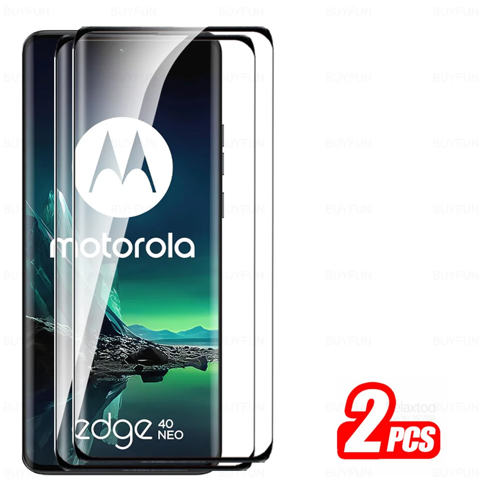 لموتورولا حافة 40 Neo 40Neo الزجاج المنحني 1-3 قطع...