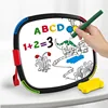 2In1 Magnetic Puzzle Dinosaur Jigsaw Set Drawing Board Diy Children's Coloring Educational for Kids Toddler 1