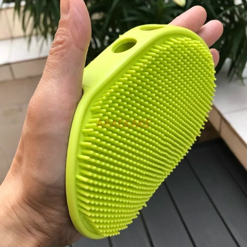 Pet size set, hand bath brush, dual-use, cat bath massage brush, cat dog dog cleaning brush