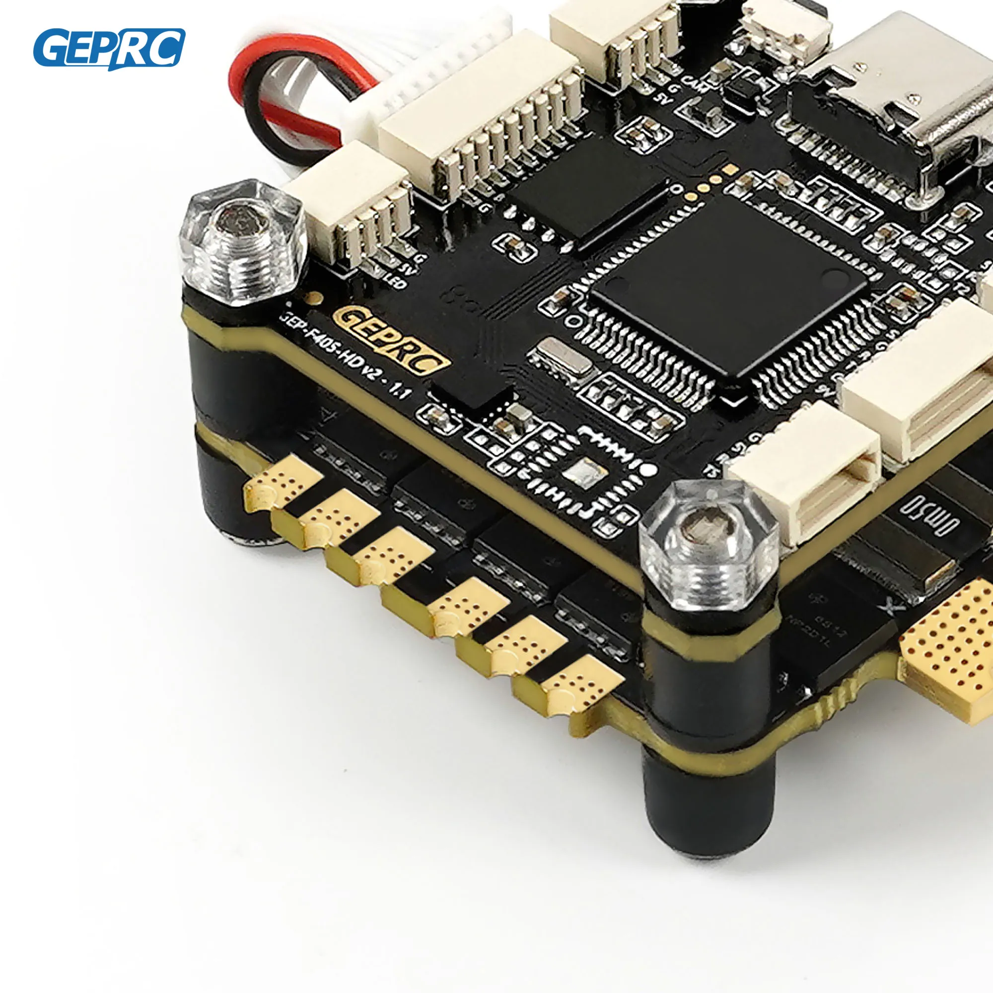 GEPRC TAKER F405 BLS 50A Stack 42688-P Гироскоп 16 МБ Черный ящик Анализ данных Запись полетных данных Plug and Play Гоночный дрон с FPV thumbnail 3